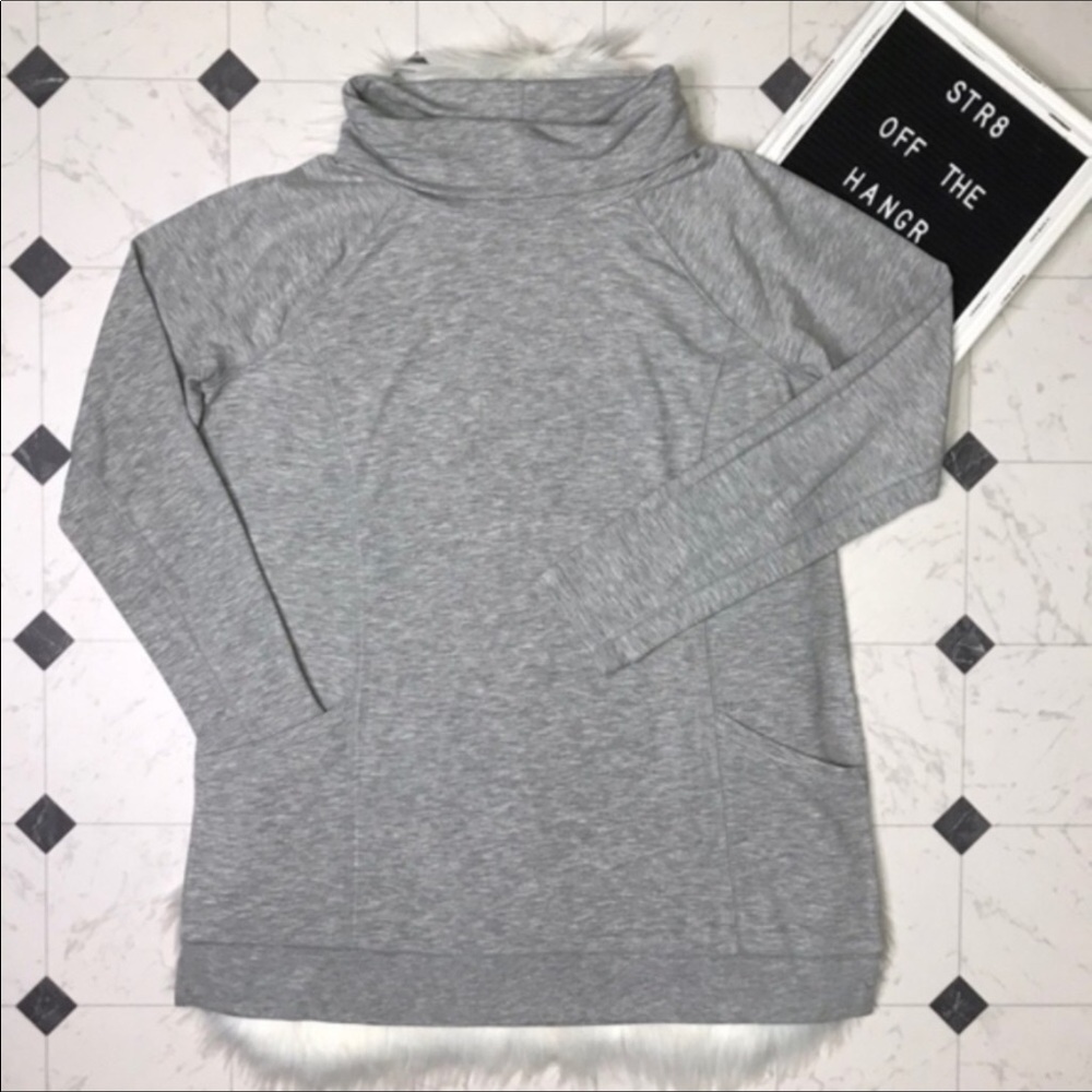 NWT tek gear "dry tek" cowl neck sweater size XL